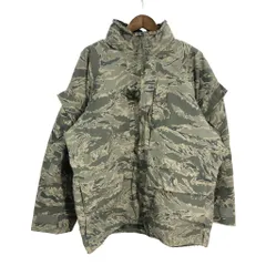 00年代 米軍実物 U.S.AIRFORCE APECS GORETEX パーカージャケット ミリタリー ABUカモ (メンズ X-LARGE REGULAR) 中古 古着 S4769