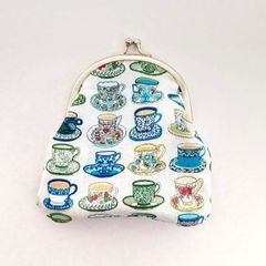 がま口財布　コインケース　小物入れ　大きめサイズ