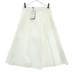 ZARA WOMAN ザラウーマン ミモレ丈 スカート M アイボリー レディース 古着