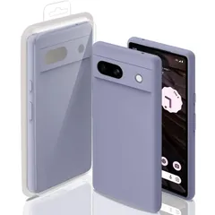 【新着商品】シリコン衝撃吸収 スリム ケース 薄い シリコンケース カバー 7A 耐衝撃 スマホカバー シンプル 携帯ケース pixel SILICONE CASE ストーン Google ピクセル 7A カバー(グレーブルー)のサムネイル