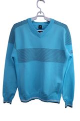 【未使用品】BRIDGESTONE GOLF(ブリヂストンゴルフ) セーター 水色 メンズ M ゴルフ用品 2406-0507 新品