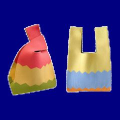 【在庫処分】[Bombinate] 2枚セット ニットバッグ 小さいカバン とーとーバッグ レディース 小さいバック