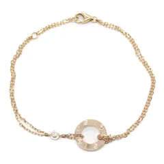 カルティエ CARTIER ブレスレット ラブサークル ダイヤ ブレスレット 腕回16/18㎝ K18PG（ピンクゴールド） ダイヤモンド ラブサークル ダイヤ ブレスレット レディースのサムネイル
