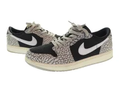 ナイキ NIKE Air Jordan 1 Retro Low OG Black Cement エアジョーダン1 レトロ ロー OG ブラックセメント CZ0790-001 メンズ靴 スニーカー マルチカラー 27cm 103S-1266