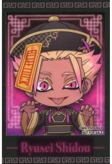 【中古】キャラカード 士道龍聖(ミニキャラ) ノベルティチェキ風カード キョンシーver. 「ブルーロック collaboration cafe in SMILE BASE CAFE」 対象商品購入特典