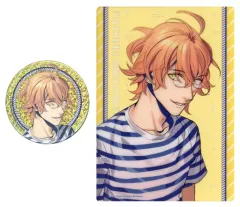 【中古】グッズセット 四ノ宮那月 ホロ缶バッジ＆クリアカードセット 「ブロッコリーオンラインくじ うたの☆プリンスさまっ♪ PRINCE SUMMER! 2015 Ver.」 D-3賞