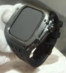 アップルウォッチカバーケースApple Watchラバーバンドベルト 　メタル　ステンレス　R　25