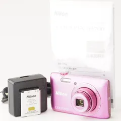 動作良好 Nikon coolpix S3700 Wi-Fi アザレアピンク色 中古】Nikon ニコン COOLPIX S3700 ピンク コンパクトデジタル