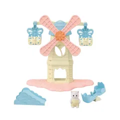 【人気商品】おもちゃ 3歳以上 ドールハウス STマーク認証 コ-70 Sylvanian 】 お花の風車のあそび場 Families 【 エポック社 遊具 ゆうえんち EPOCH シルバニアファミリー