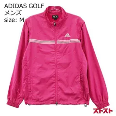 ADIDAS GOLF アディダスゴルフ 2WAY 裏メッシュ ジップジャケット ピンク系 M ［240001918474］