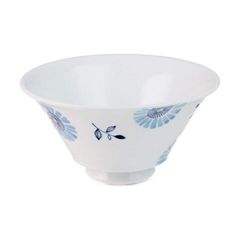 CtoC HASAMI ラーメン鉢 マルチ φ17.5×9cm 800cc おしゃれ 丼 (青) フラワー 日本製 波佐見焼 894872