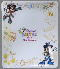 【中古】皿・茶碗 ミッキー＆ミニー スーベニアプレート 「ディズニー・イースター2019」 東京ディズニーランド限定