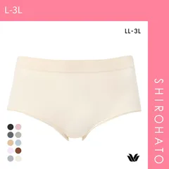 おトク【メール便】【SHIROHATO公式】【正規品・新品】ワコール Wacoal ボディスエード BODYSUEDE 360°ラクストレッチ ショーツ L-3L はきこみ丈ふつう(L-3L)