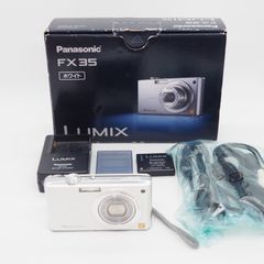 ★超極上品・付属品多数★Panasonic LUMIX DMC-FX35 シルバー Leica ライカ パナソニック ルミックス コンデジ オールドコンデジ デジカメ デジタルカメラ 平成レトロ