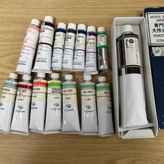 文房堂(Bumpodo)　クサカベ(Kusakabe)　ホルベイン(holbein )　油絵用 絵具 まとめ売り 　MG1407