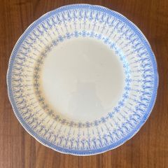 クレイユモントロー 白オーバルプレート 白フランスアンティーク皿