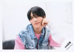 【中古】生写真(STARTO) 少年忍者/黒田光輝/横型・バストアップ/プロフィール写真撮影オフショット2024/公式生写真