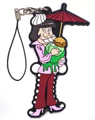 【中古】ストラップ(キャラクター) イヤミ 「おそ松さん トレーディングラバーストラップ 和菓子ver.」