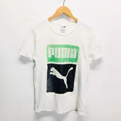 (^w^)b PUMA プーマ Tシャツ ホワイト 半袖 トップス スポーツ スポーティー トレーニング ランニング ウォーキング サッカー フットサル ジム ヨガ 筋トレ 部屋着 スポーツMIX ダンス ストリート 綿100% メンズ M