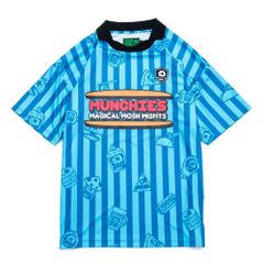 【2025SS】MAGICAL MOSH MISFITS マジカルモッシュミスフィッツ MxMxM TEAM MUNCHIES SOCCER SHIRT TEE (BLUE) 半袖 Tシャツ T-SHIRTS TS