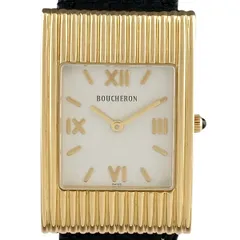 ブシュロン Boucheron リフレ 腕時計 YG レザー クォーツ シルバー レディース 【中古】のサムネイル