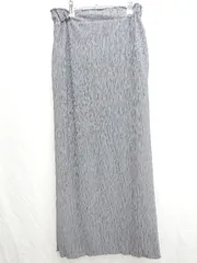 ◇ LOWRYS FARM ウエストゴム ロング丈 タイト スカート サイズF グリーン レディース P  【1406180041311】