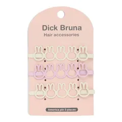【 新品 未開封 】 粧美堂 MFシルエットアメピン3P IVORY＆PINK 未使用 送料無料のサムネイル