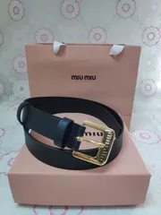 aページ 他の方はご購入いただけません miu miu ベルト 2025年最新】MIU MIU レディース ベルトの人気アイテム - メルカリ