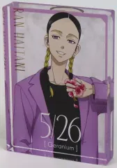 【中古】アクリルスタンド・アクリルパネル 灰谷蘭 アクリルブロック dusty flower ver. 「東京リベンジャーズ POP UP SHOP in マルイ」