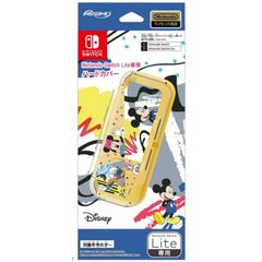 1点限定 人気商品【任天堂ライセンス商品】Nintendo Switch Lite 専用 ハードカバー ミッキー&フレンズ