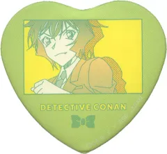 【中古】バッジ・ピンズ 世良真純 「名探偵コナン ハート型缶バッジ Vol.1」