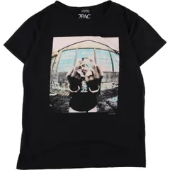 古着 PRETTYLITTLETHING 2pac トゥーパック ラップTシャツ ラップT メンズM ヴィンテージ/eaa358390