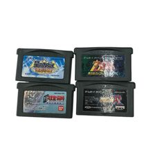 GBA ゲームボーイアドバンスソフト 4本まとめ売り　動作未確認