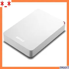 ☆大人気_Z032 BUFFALO 耐衝撃対応 2.5インチ外付けHDD 4TB ホワイト