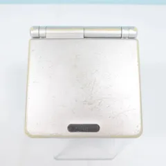 【大清水24-85-0706】①ゲームボーイアドバンスSP 本体のみ プラチナシルバーニンテンドー GBASP