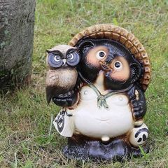 信楽焼 横綱狸 相撲狸 - メルカリ