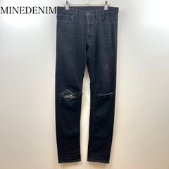 ✨希少✨MINEDENIM×WIND AND SEA L 黒デニム ブラック - メルカリ