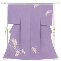 No.4823名古屋帯手描染帯北川五泉未仕立正絹着物新品未使用