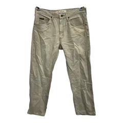 Lee デニムパンツ W34 ベージュ リー ジップアップ メキシコ製 カジュアル アメカジ ジーンズ デニム 古着卸 アメリカ仕入 2507-215