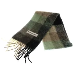 Acne Studios (アクネ ストゥディオズ) モヘヤ チェックマフラー ストール マルチ