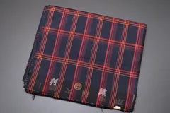 本場大島紬 格子柄 多なべ織物謹製【疋反物】