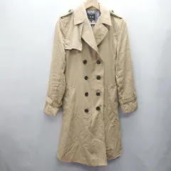 ◇ ◎ HusHusH ハッシュアッシュ カジュアル ボタン付き ロング丈 長袖 トレンチコート サイズ38 ベージュ レディース E  【1404240002593】のサムネイル