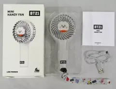 【中古】家電サプライ RJ(ジン) ベビーミニハンディファン(2020) 「BT21」