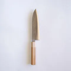 一刀斎虎徹 包丁　芦博志作　白ニ　本焼和牛刀　300mm 堺キッチン