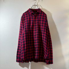 BANANA REPUBLIC SLIM FIT M フランネルシャツ