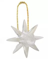 [Used] Keychain/Mascot (Character) Hotaru's Amulet "Pretty Guardian Sailor Moon Crystal Crystal Die-cast Charm"