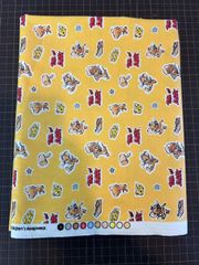 1301 USA輸入生地シーチング　トムとジェリー 幅約106-111cm×100cm