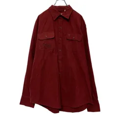 Timberland 長袖 無地 シャツ ティンバーランド L サイズ ワンポイント ロゴ ポケット付き 古着卸 アメリカ仕入 a610-5869のサムネイル