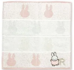 マリ 【送料無料】【miffy】【ミッフィー】イニシャルハンカチ【R】【ウサギ】 【ディック・ブルーナ】【アニメ】【たおる】【ミニタオル】【ハンカチ】【ハンドタオル】【雑貨】【グッズ】【かわいい】