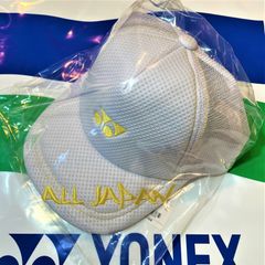 2019年 ヨネックス インターハイ会場限定 ALLJAPAN キャップ 白金